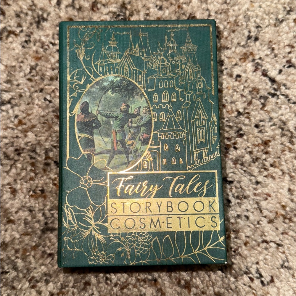 Storybook Cosmetics Fairy Tales Palette with Gold and Green Design